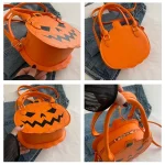 sac à main tendance Halloween citrouille