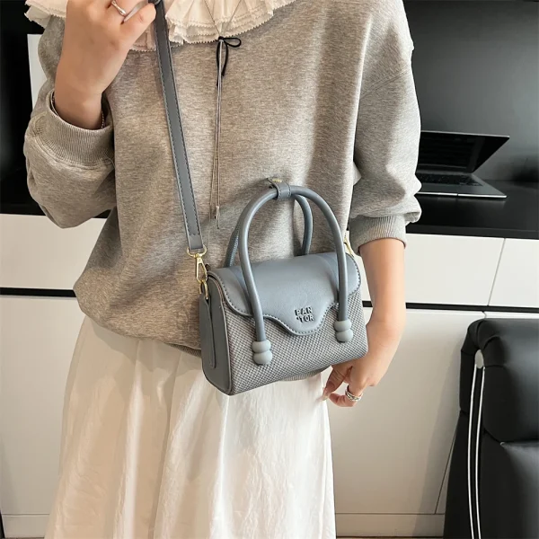 sac à main rose style box shape