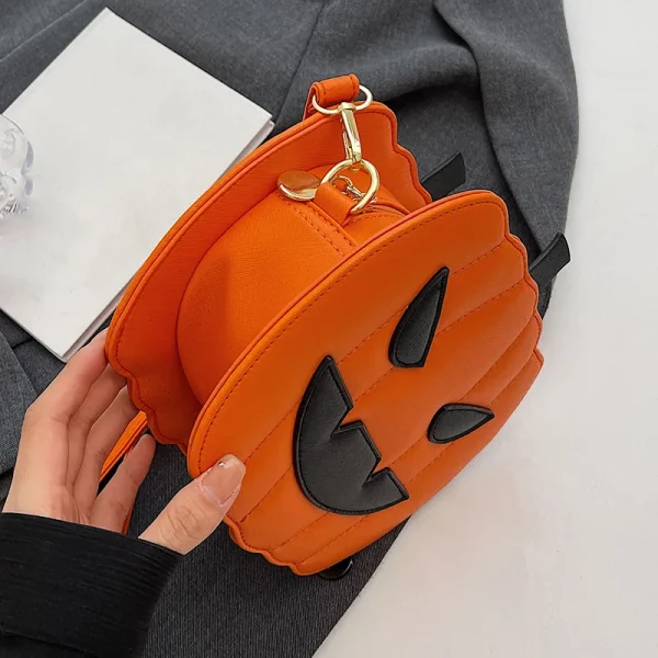 accessoire Halloween petit sac citrouille