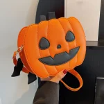 petit sac Halloween de citrouille