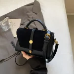 sac bandoulière compact en cuir
