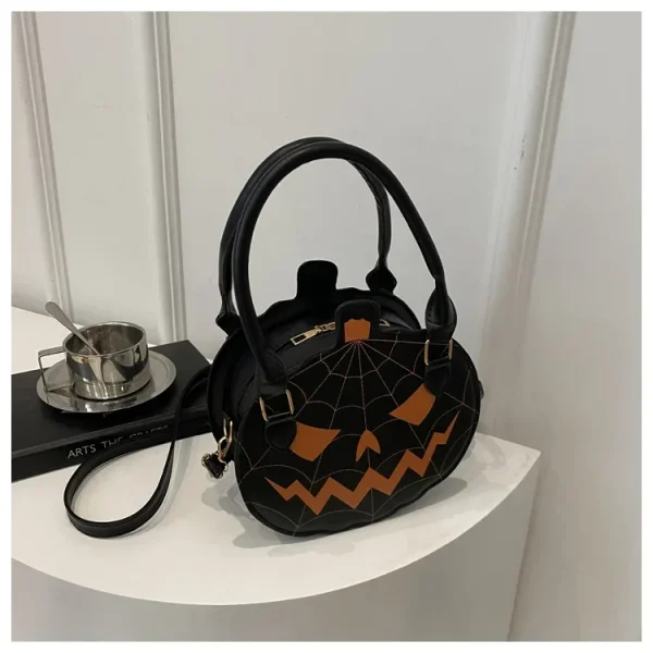 sac à main parfait pour Halloween citrouille