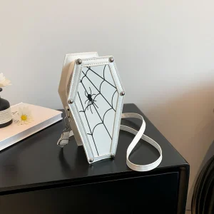 petit sac halloween araignée cercueil gothique