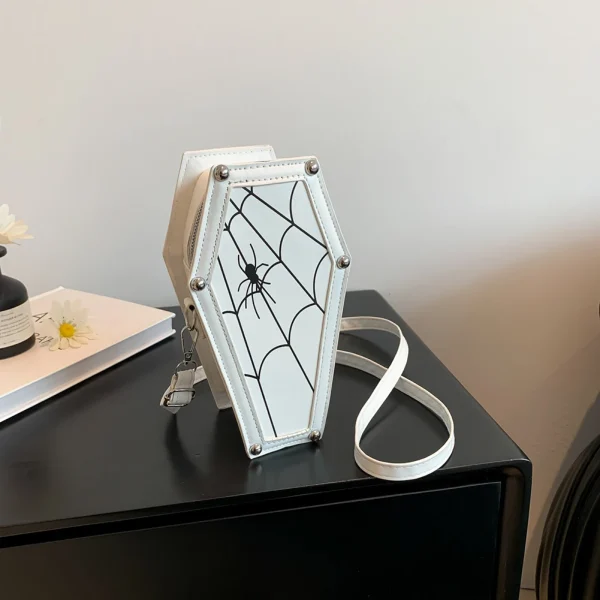 petit sac halloween araignée cercueil gothique