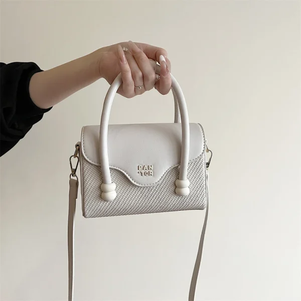 sac rose avec fermeture rabat