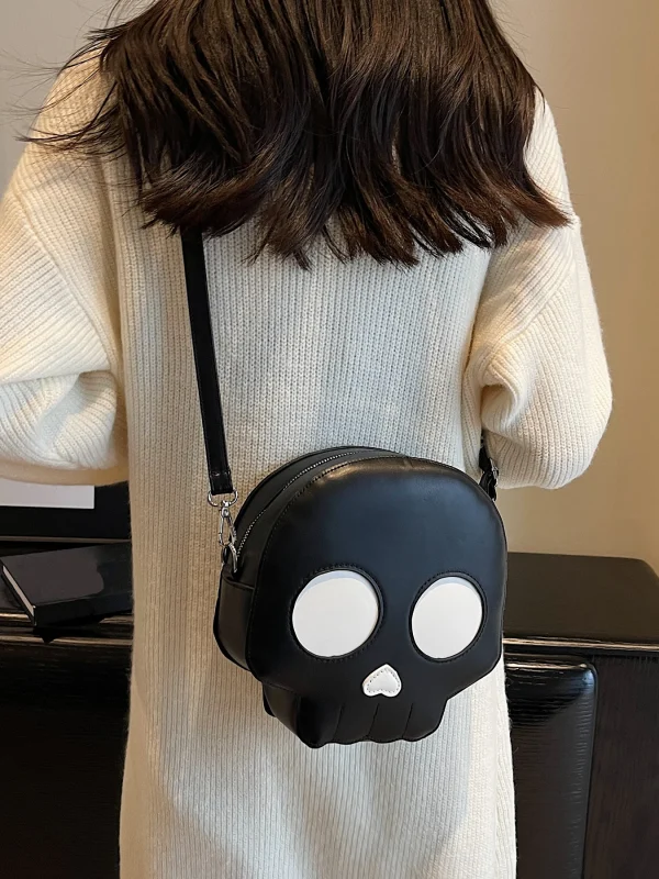 sac tendance halloween avec motif crâne