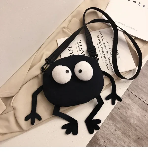 petit sac fantaisie Halloween petit monstre noir