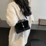 petit sac à main cuir noir