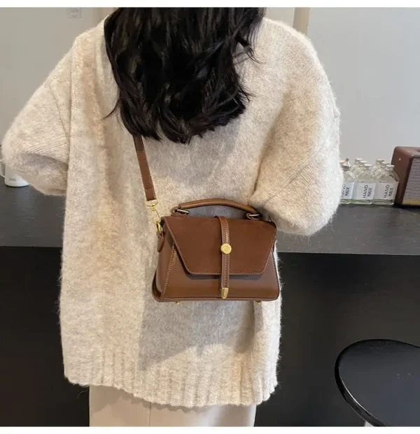 sac en cuir noir chic