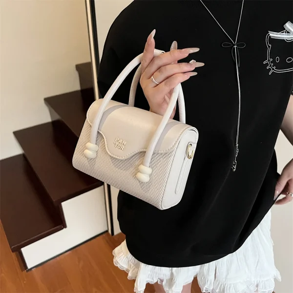 sac box shape délicat rose