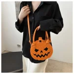 sac à main mignon citrouille Halloween