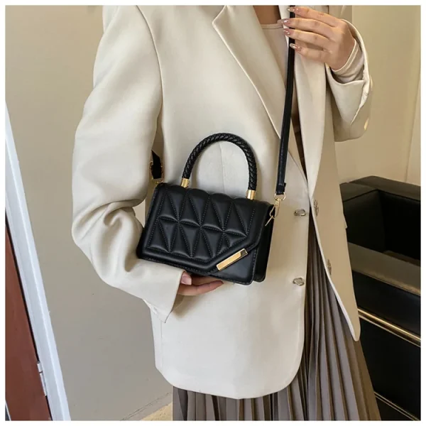 sac rose élégant carré