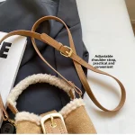 sac à main d'hiver en laine confortable