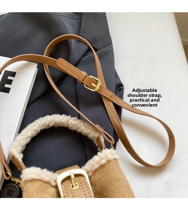 sac à main d'hiver en laine confortable