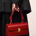 sac à main fashion rouge