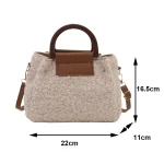 sac à main Fluffy pour look décontracté