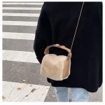 sac teddy rose pour enfants