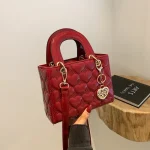 accessoire mode sac rouge