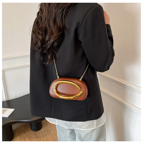 sac de soirée en cuir