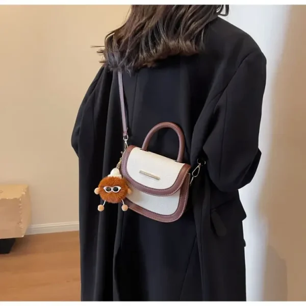 sac semi-circulaire en cuir PU pour occasions