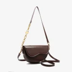 Petit Sac à main vintage pour femmes en bandoulière avec rabat