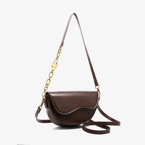 Petit Sac à main vintage pour femmes en bandoulière avec rabat