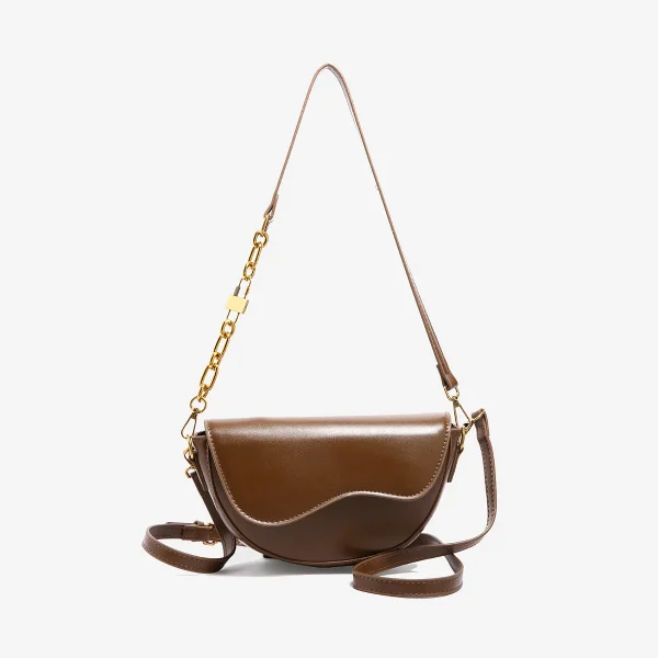 sac à main compact avec rabat pour dames