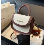 sac à bandoulière chic color block pour femme