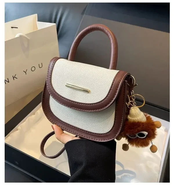 sac à bandoulière chic color block pour femme