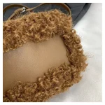 sac à main en peluche pour femme