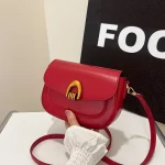 Petit Sac Bandoulière Rouge rétro