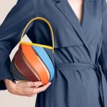 sac lady tendance avec couleur contrastante