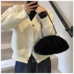 sac fourrure nuage féminin