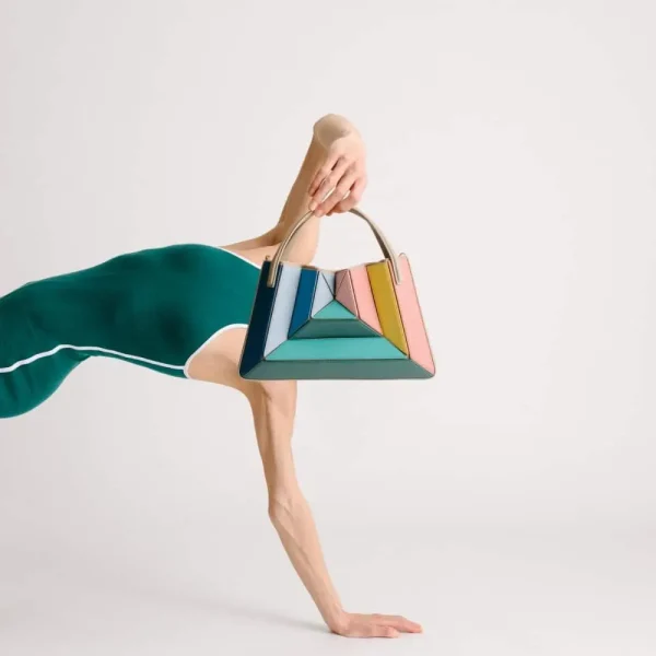 petit sac à main en cuir avec poche