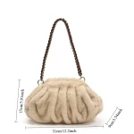 sac tendance en fourrure douce