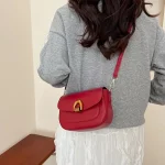 sac à bandoulière femme rouge