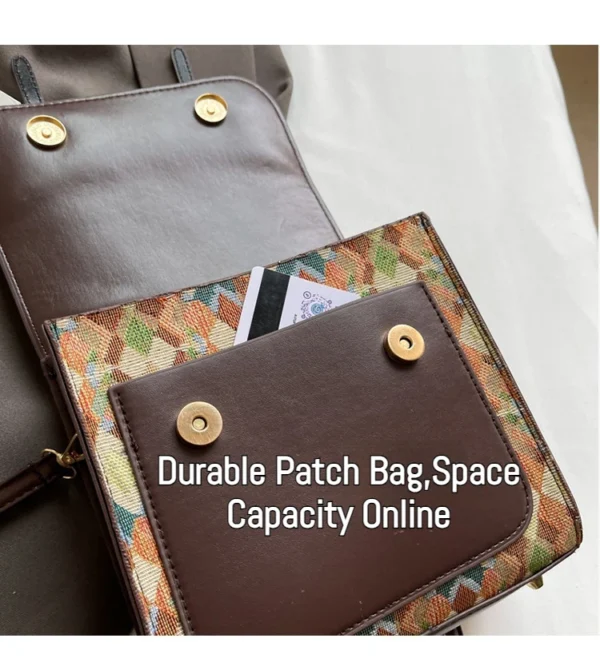 sac à dos chic en cuir vintage