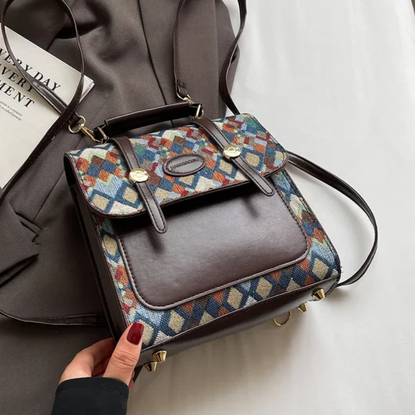 sac à dos haut de gamme au design vintage