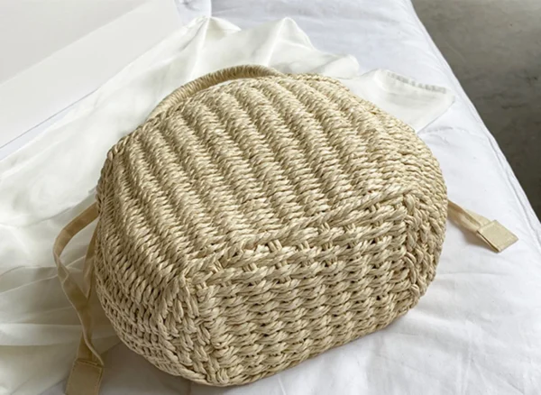 sac écolo en paille végétale