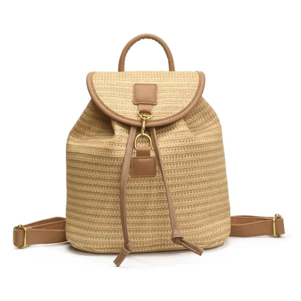 sac à dos estival chic en paille
