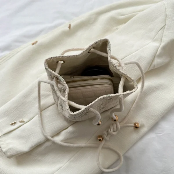 sac fourre-tout en paille et jute