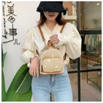 sac à dos estival avec impression florale