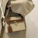 sac à main tissé petit carrée 2025