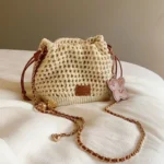 sac à main en maille chic femme été
