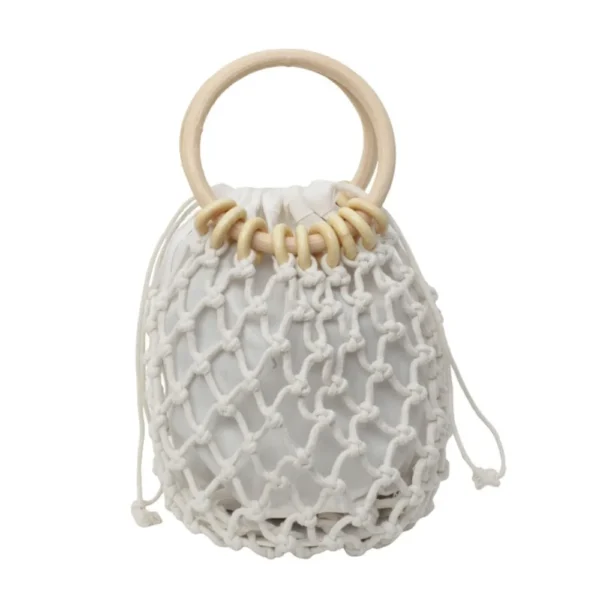 sac de plage chic en paille naturelle