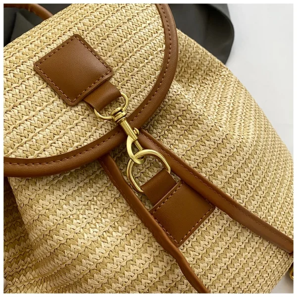 accessoire bohème tendance en paille