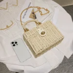 sac en rotin pour excursions d'été