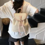 sac à dos chic en tressage