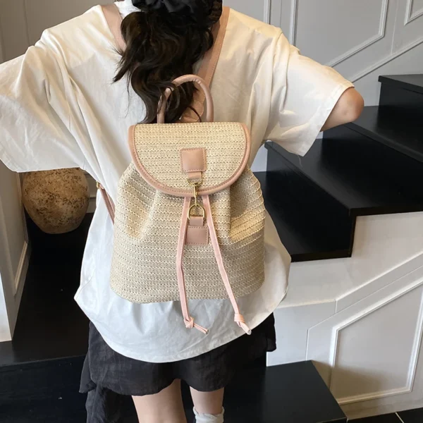 sac à dos chic en tressage