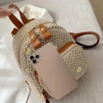 mini sac à dos avec motif floral